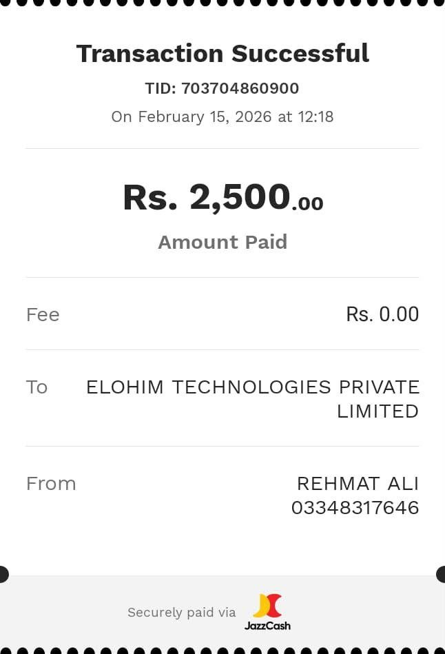 Payout proof